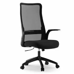 Biroja krēsls Sense7 JUNO Black — ergonomisks, regulējams, ar jostasvietas atbalstu