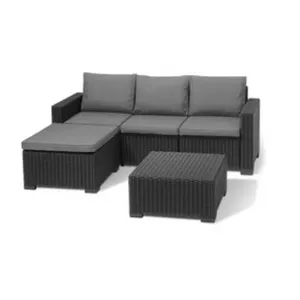 Набор уличной мебели Keter 17212692 Графит Серый 68x68x35 см