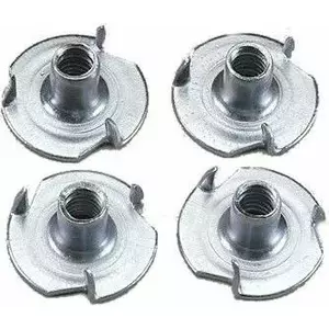 Nut M4 10x for MP JET MJ/1203 — threaded fastening nuts, size M4, pack of 10