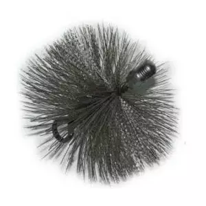 Wire Brush Szczotpol WYC 80 S — 80 mm steel circular brush for grinders