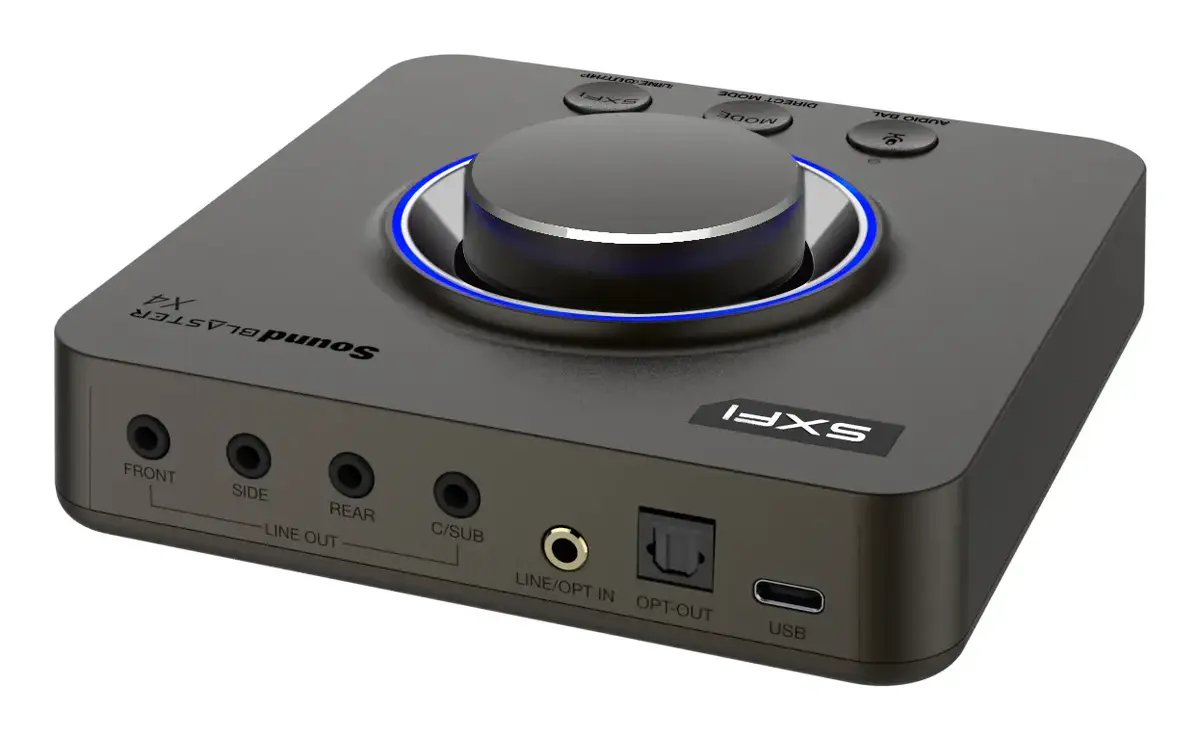 Creative Sound Blaster X4 ārējā USB 7.1 skaņas karte Photo 2