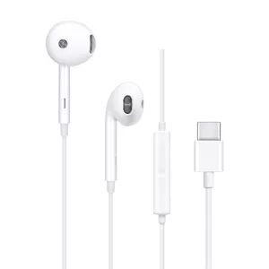 Проводные внутриканальные наушники Oppo MH135-3 для звонков и музыки, USB Type-C, 20–20000 Гц, кабель 1.2 м, белые
