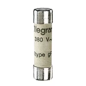 Legrand 012302 cilindrisks drošinātājs 2A gG 400V 8.5x31.5mm