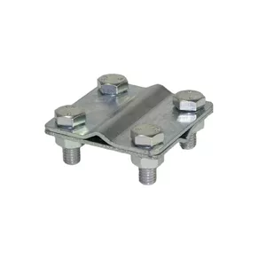 Krustveida savienotājs ELKO-BIS 4 caurumi 57×57 mm cinkots, modelis 1.2 OC