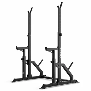 Стойка для штанги Zipro LIFT с предохранителями и хранением блинов — Zipro LIFT стойка для штанги с упорами и местом для дисков