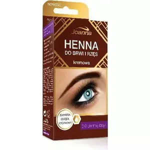 Henna uzacīm un skropstām Joanna krēmveida Nr.3.0 tumši brūna 15 ml