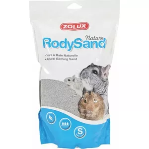 Sand bath for small pets ZOLUX Rody Sand 2L Natural – 2 L fine sand for chinchillas and small rodents
