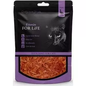 FITMIN For Life Kot Treat Duck Jerky 70 г — лакомство для кошек с уткой