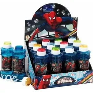 Раствор для мыльных пузырей Brimarex Spiderman 300 мл – детская жидкость для игры на улице