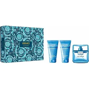 Eau de Toilette and Shower Gel Gift Set No name — VERSACE Man Eau Fraiche EDT 50 ml + Shower Gel 50 ml + Aftershave 50 ml