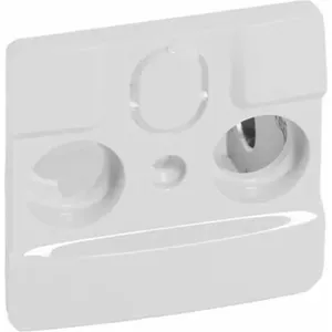 TV socket plate Legrand NILOE 764567 — single outlet wall plate for coaxial TV connection