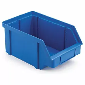 Storage container No name SKRZ 2 NI/R size 2 blue – plastic stackable box