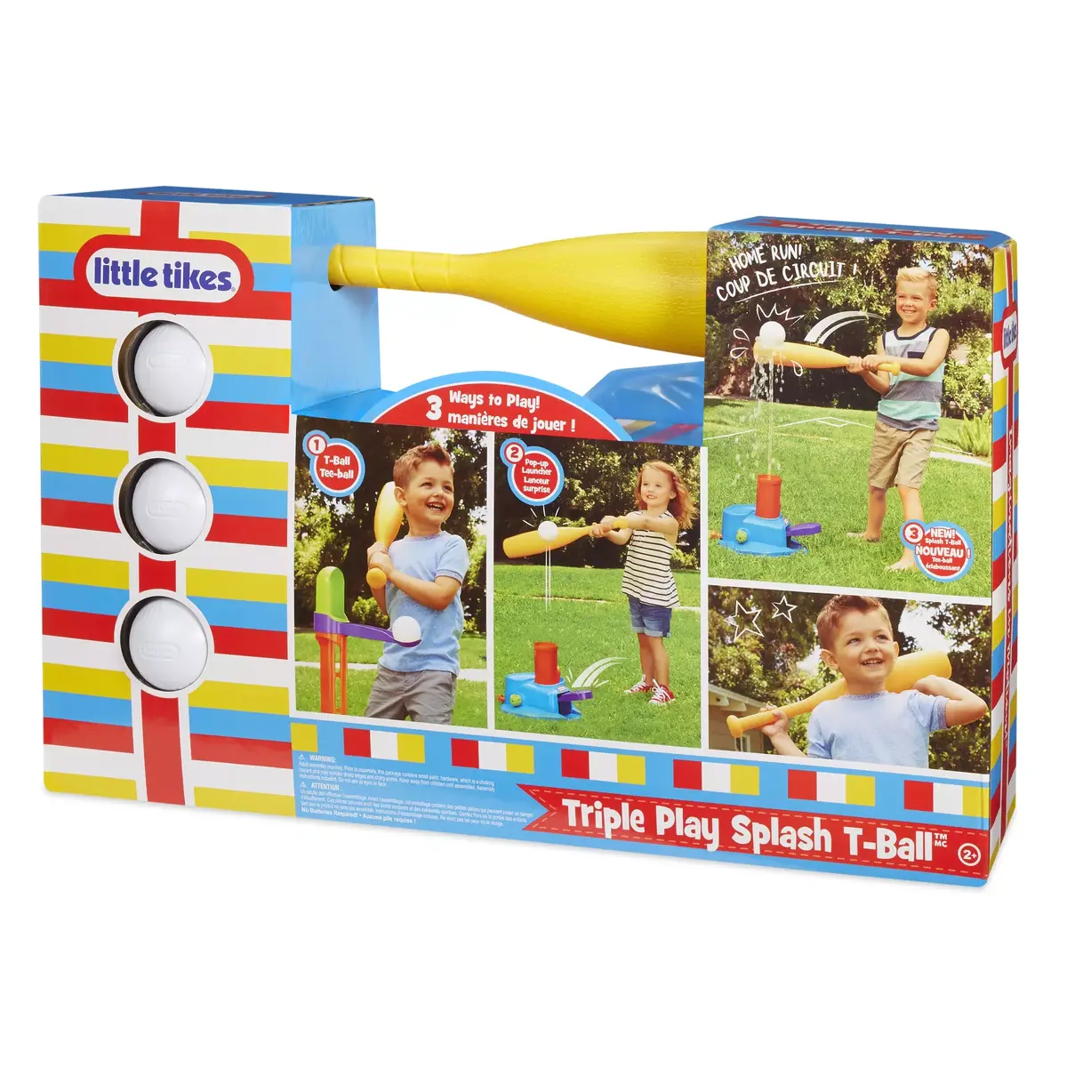 T-Ball komplekts Little Tikes Triple Play Splash Photo 2