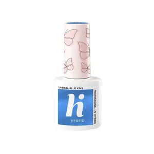 Hibrīda nagu laka HI HYBRID Butterfly #343 Unreal Blue 5 ml