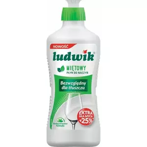 Средство для мытья посуды Ludwik мята 450 г — Ludwik płyn do mycia naczyń 450g mięta