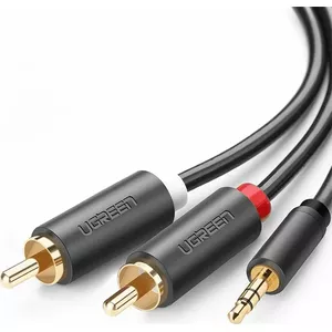 UGREEN audio cable 3.5 mm jack to 2×RCA, 1.5 m length