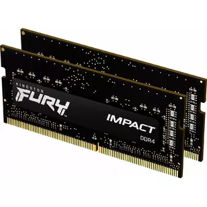 Klēpjdatora RAM KINGSTON FURY 32GB (2x16GB) DDR4 3200MT/s CL20 SODIMM 260-pin