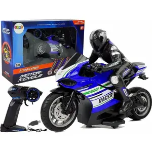 LEAN Sport Remote Controlled Racing Motorcycle 2.4G Blue