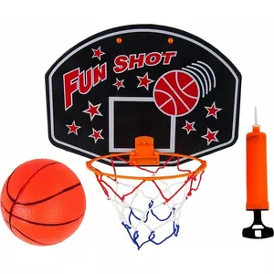 Foldable Basketball Hoop Set LEANToys L-12214-0 — Portable Backboard and Rim