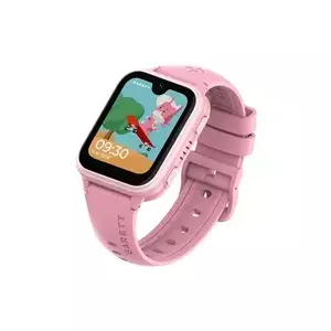 Viedpulkstenis Garett Electronics Vibe 4G AMOLED rozā ar GPS un mitrumaizsardzību