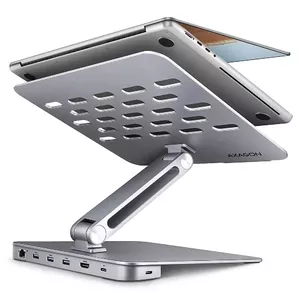 Axagon HMC-STND USB-C 5Gbps Aluminum Stand & Hub 7in1 Wired Connectivity