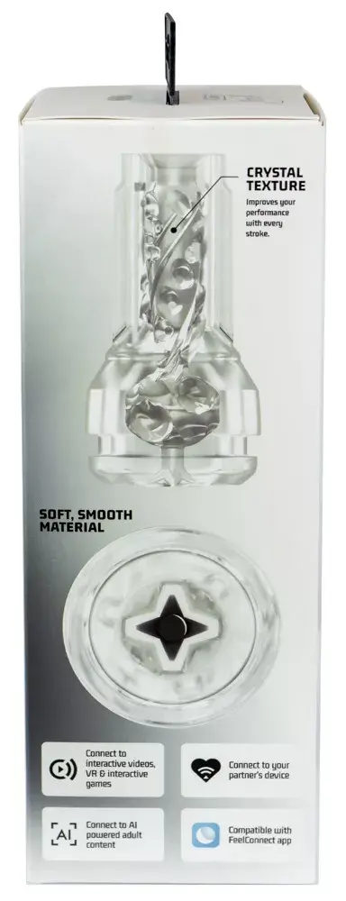 Мастурбатор Kiiroo Feel Pocket Stroker Crystal + PowerBlow Photo 10