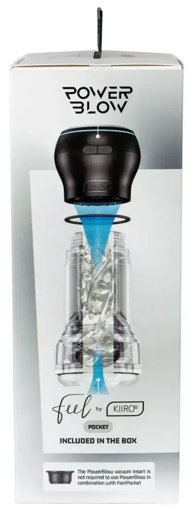 Мастурбатор Kiiroo Feel Pocket Stroker Crystal + PowerBlow Photo 11