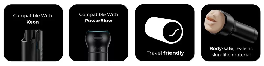 Мастурбатор Kiiroo PowerBlow+Feel Photo 4
