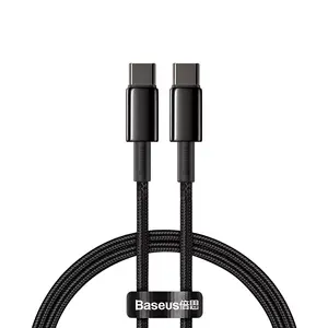 USB Cable Baseus 6953156232051 USB 2.0 1m USB C Black
