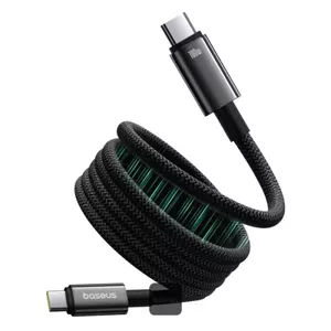 USB-C to USB-C Magnetic Data Cable Baseus Tungsten Gold 1 m 100W Black