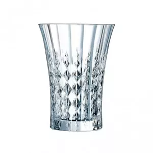 Glass drinking glass Cristal d'Arques LADY DIAMOND SULAS 36 cl, clear, dishwasher-safe