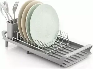 InnovaGoods Extendable Dish Drainer for Kitchen Sink