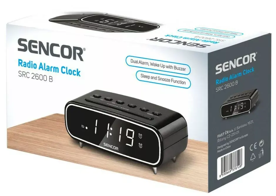 Clock radio SENCOR SRC2600B Photo 6