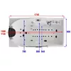 Massage bathtub AMUE AMUS-1050R Photo 8