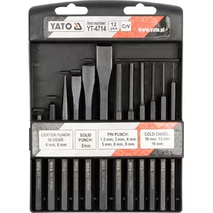 Punch/Nail Set Yato YT-4714 12 pcs