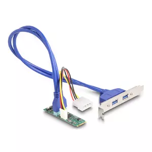 DeLOCK interface cards/adapter 61065 Internal USB 3.2 Gen 1 M.2 Male