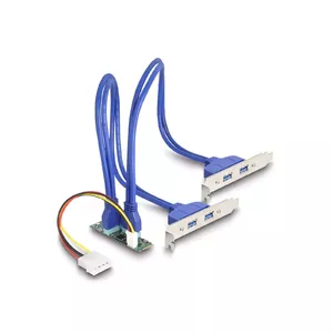 DeLOCK 61066 Internal USB 3.2 Gen 1 Adapter M.2 Male Black