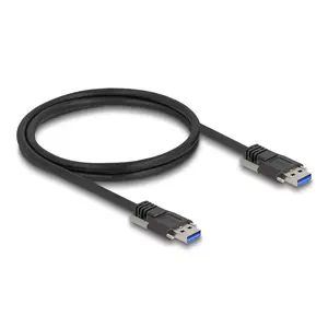 USB cable DeLOCK 80997 USB 3.2 Gen 1 1 m USB A Black