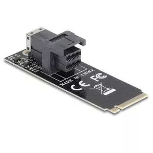 DeLOCK 61070 Внутренний адаптер SFF-8643 M.2 Мужской 32 Gbit/s Черный
