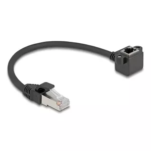 Сетевой кабель DeLOCK 81040 RJ-45 Cat6 0.25 м Черный