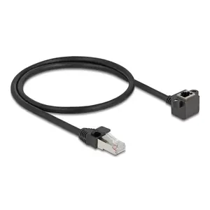 Сетевой кабель DeLOCK 81041 RJ-45 Cat6 0.5 м Черный
