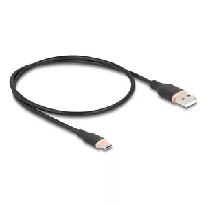 USB кабель DeLOCK 81225 0.5м USB A USB C Черный