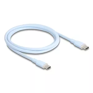 USB кабель DeLOCK 81234 USB 2.0 1м USB C Синий