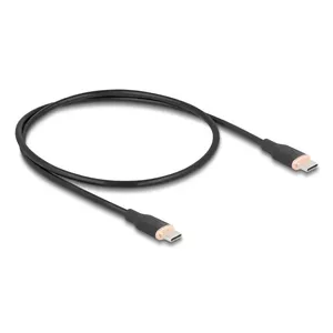 DeLOCK USB Cable USB 2.0 0.5m USB C Black 81237