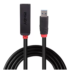 USB 3.0 Active Extension Slim Lindy 15m Type-C 5000 Mbit/s