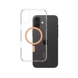 Cover PanzerGlass CARE by Flagship Case Transparent Urban Combat w. Peachy MagSafe iPhone 16 Plus