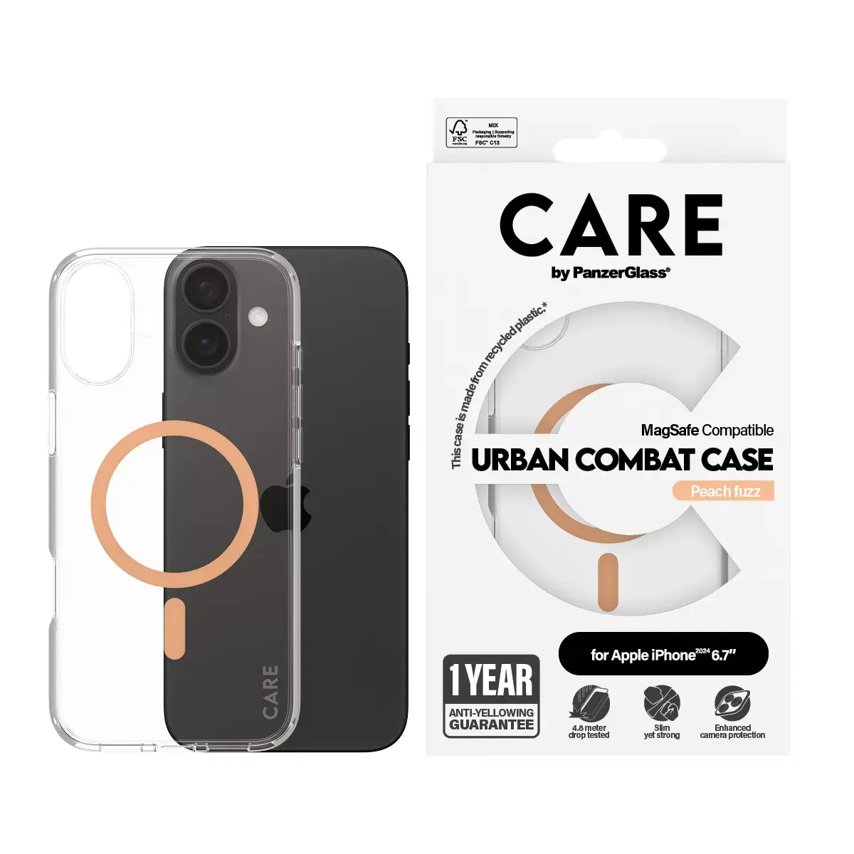 Чехол PanzerGlass CARE by Flagship Case iPhone 16 Plus Photo 4
