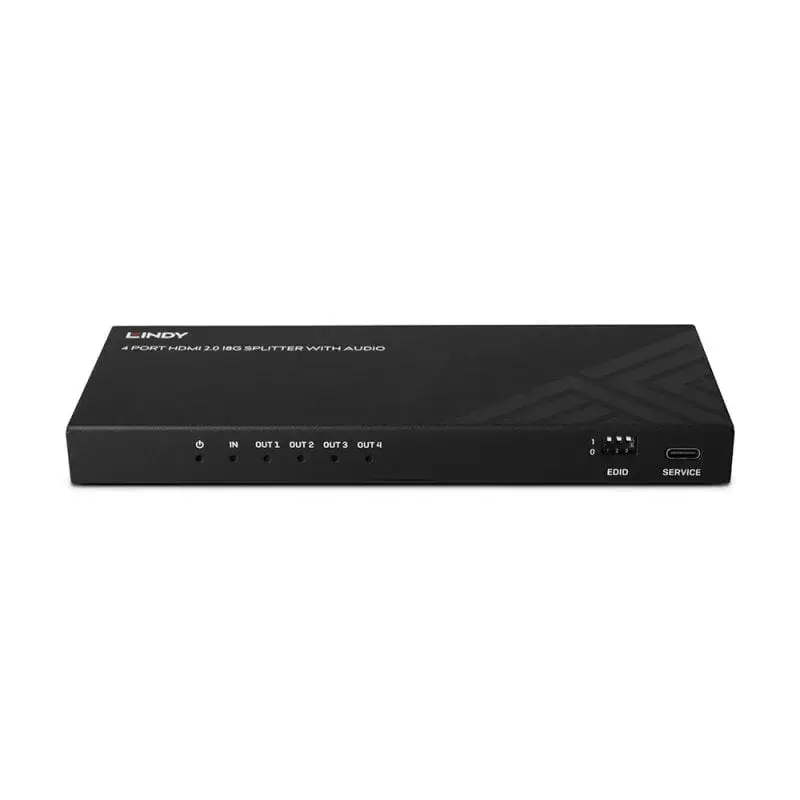 Lindy 4 Port HDMI 8K60 Splitter with Audio Photo 3