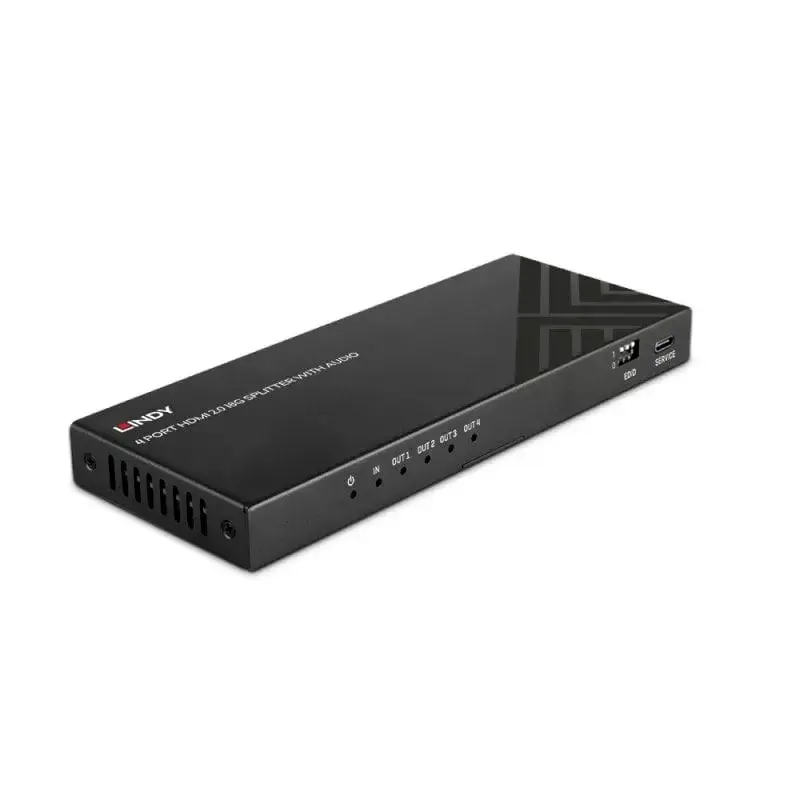 Lindy 4 Port HDMI 8K60 Splitter with Audio Photo 5