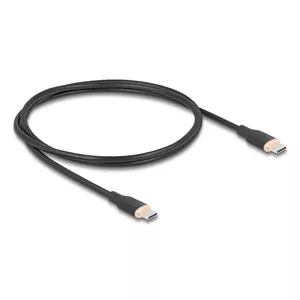 DeLOCK USB Cable USB 2.0 1m USB C Black 81238